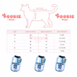 Argentina Pet Jersey Size Guide