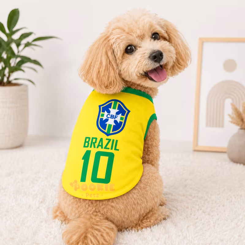 brazil dog jersey