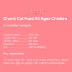 Chonk Cat Food All Ages Chicken ingredients analysis
